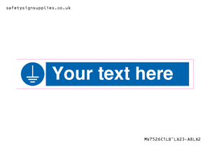 Custom Connect to Earth Sign